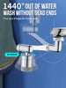Stainless Steel Faucet Extender with Rotation - Clarify.pk
