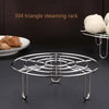 Round Trivet Rack for Cooking – Durable Stainless Steel - Clarify.pk