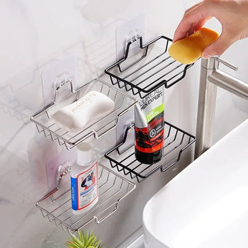 Stainless Steel Soap Dish with Wall Mount - Clarify.pk