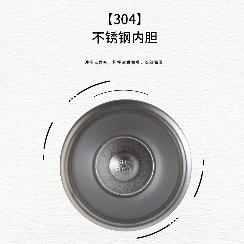 Stainless Steel Thermos Mug - Durable Coffee Cup - Clarify.pk