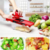 6 in 1 Stainless Steel Vegetable Slicer with Container - Clarify.pk