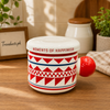 Stylish Printed Mug with Lid – Multiple Colours (each)