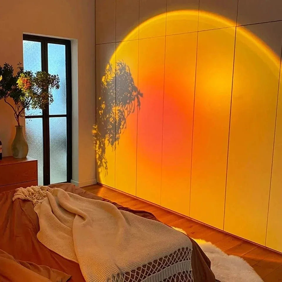 Sunset Projector Lamp for Bedroom Ambiance - Clarify.pk