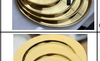 Premium Golden Charger Plate Size Collection