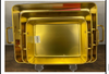 Ben Merry Golden Rectangular Serving Dish