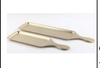 Golden Rectangular BBQ Bat Serving Platter