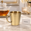 Hammered Metallic Tea Cup Style Collection