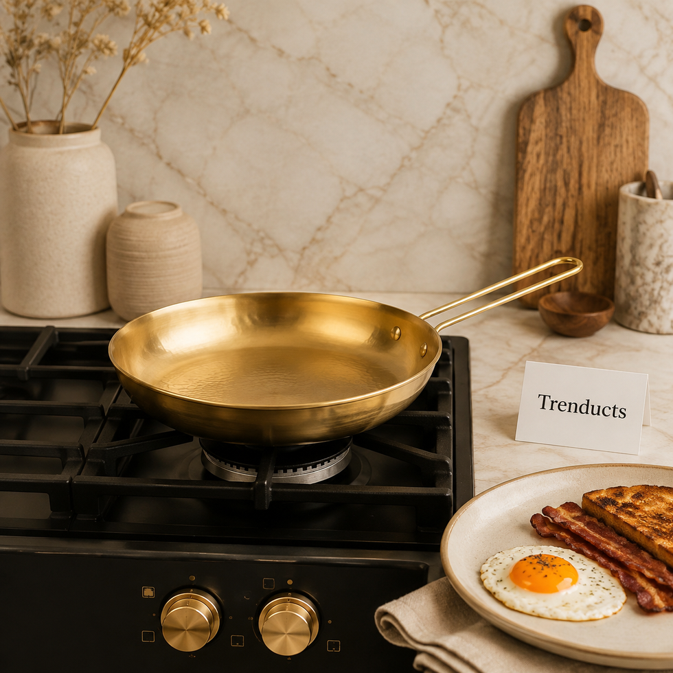 Golden Frypan Style Skillet 22cm