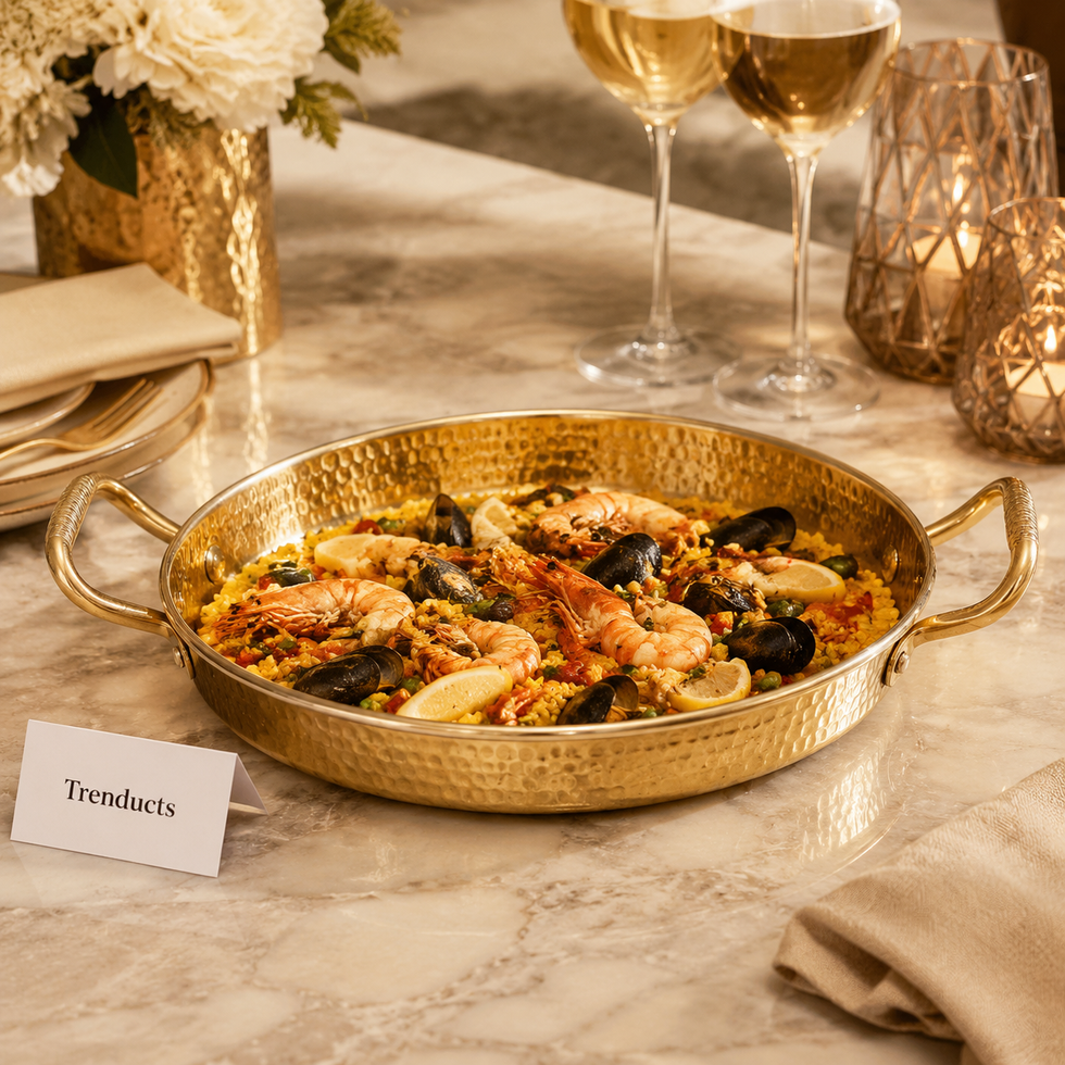 Golden Paella Deep Pan Size Collection