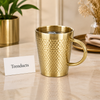 Premium Hammered Metallic Tumbler Glass Collection