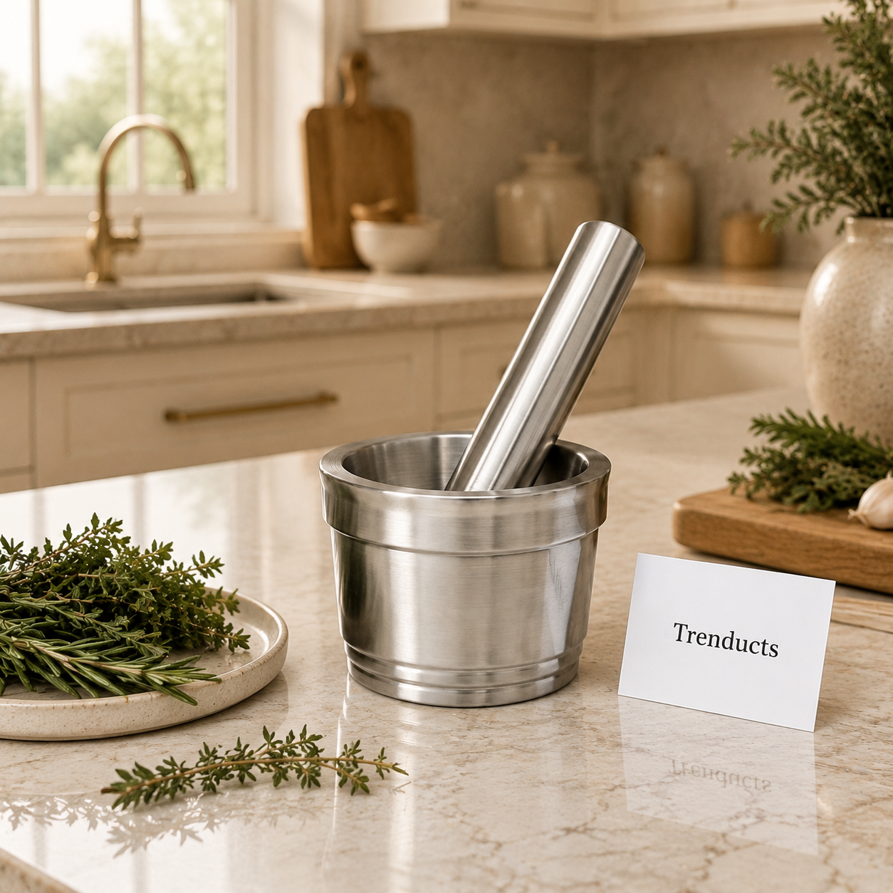 Premium Metallic Mortar Pestle Style Collection