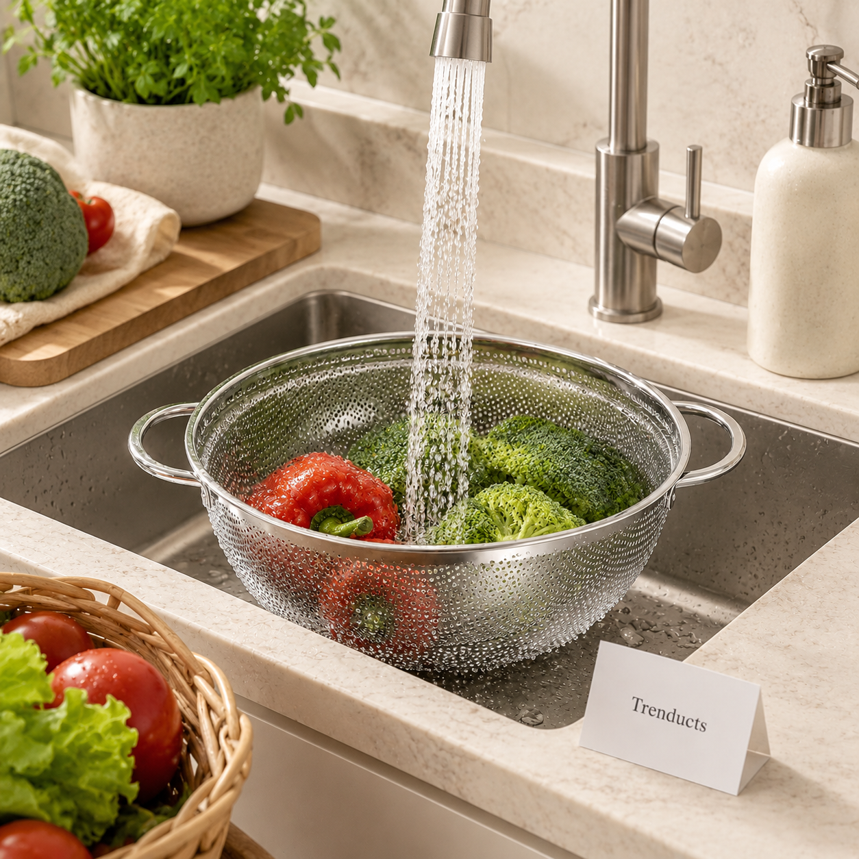 Heavy Gauge Stainless Steel Strainer Collection