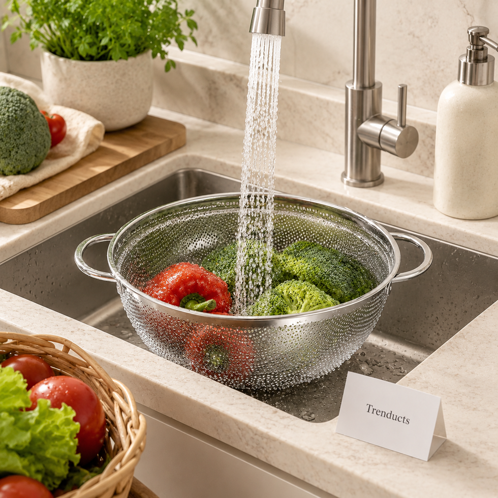 Heavy Gauge Stainless Steel Strainer Collection