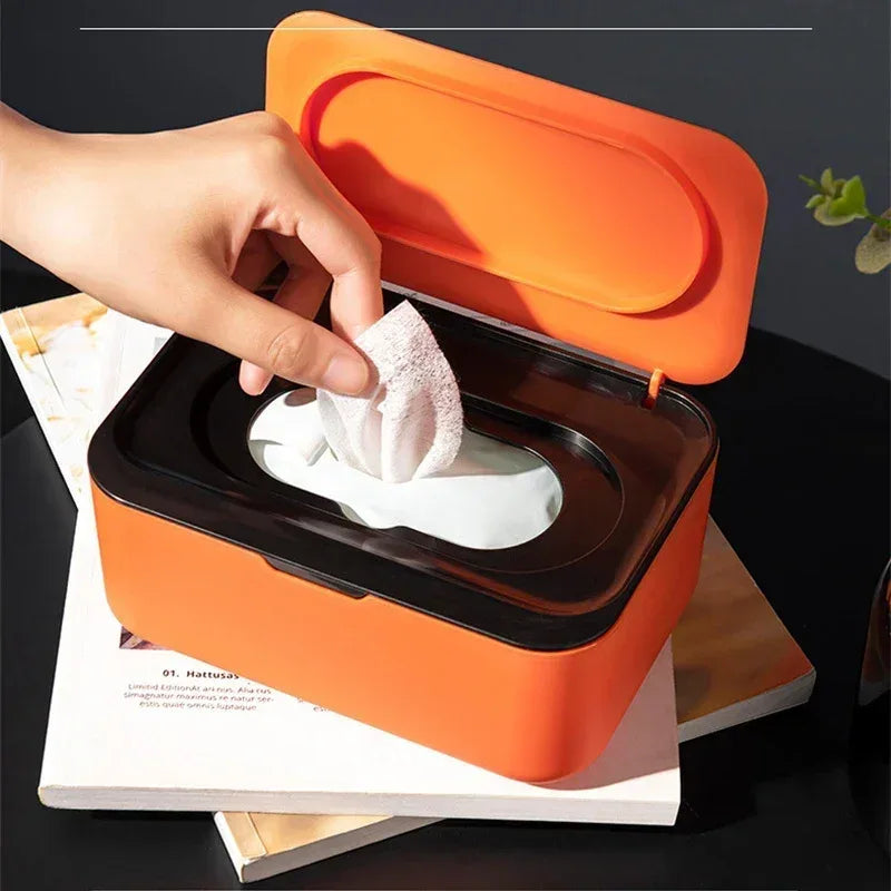 Tissue Storage Box with Lid - Durable & Stylish - Clarify.pk