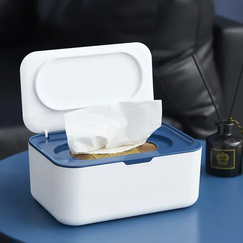 Tissue Storage Box with Lid - Durable & Stylish - Clarify.pk