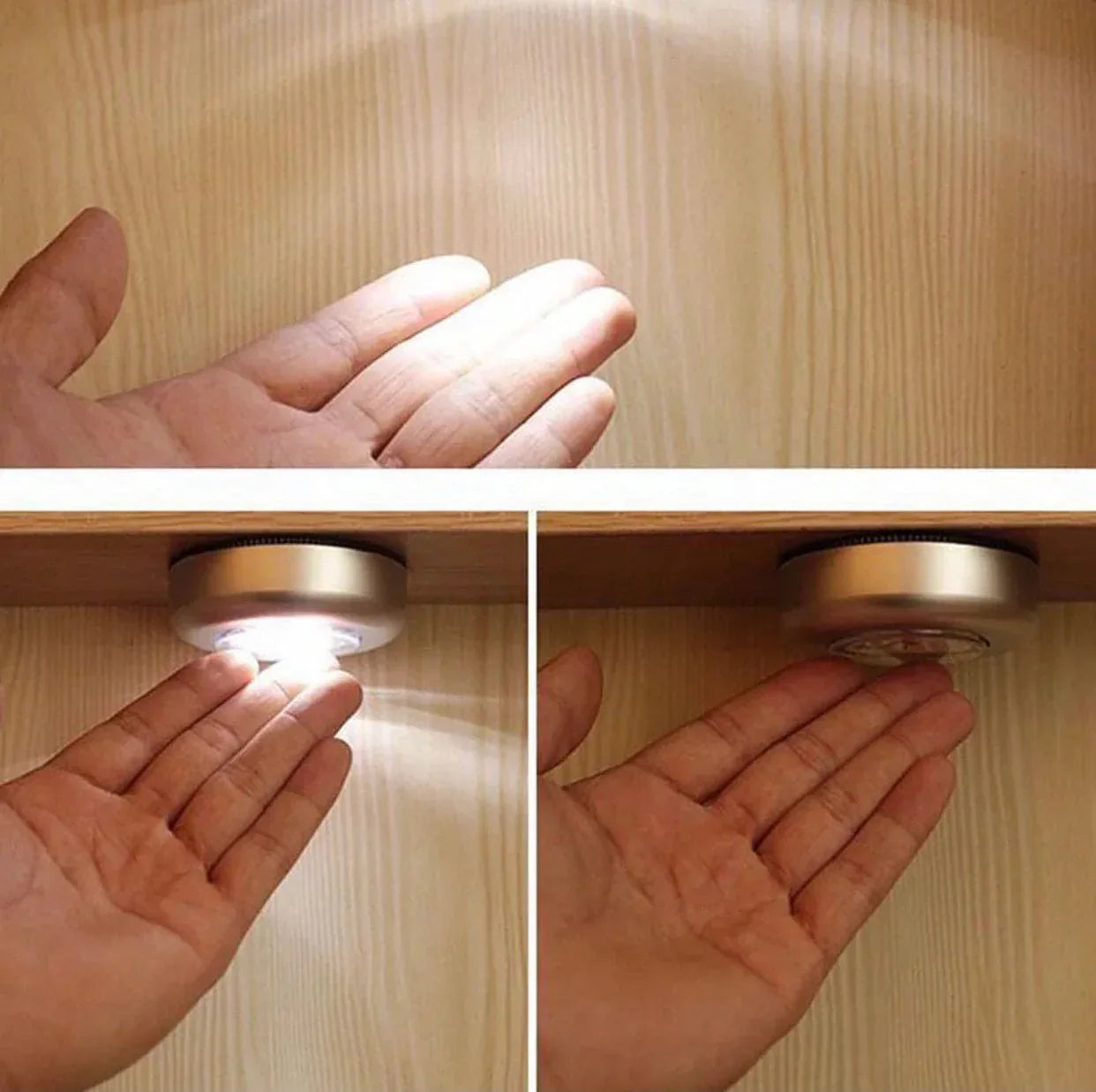 Touch Type Car Reading Light with LEDs - Clarify.pk