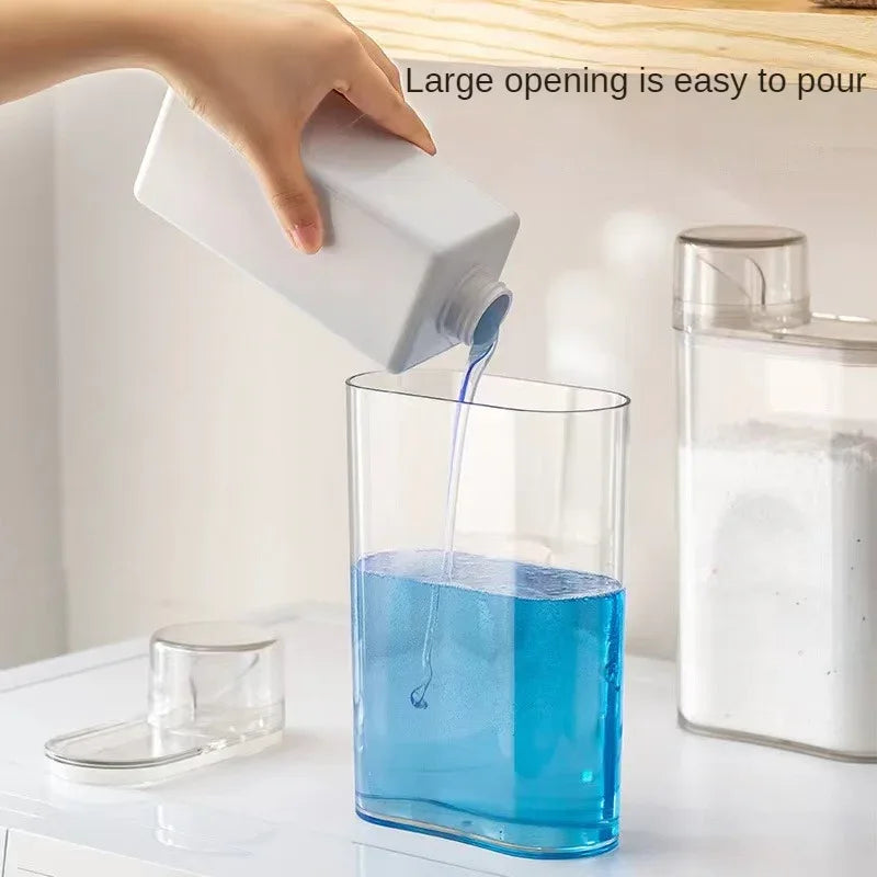 Transparent Laundry Detergent Dispenser - Clarify.pk