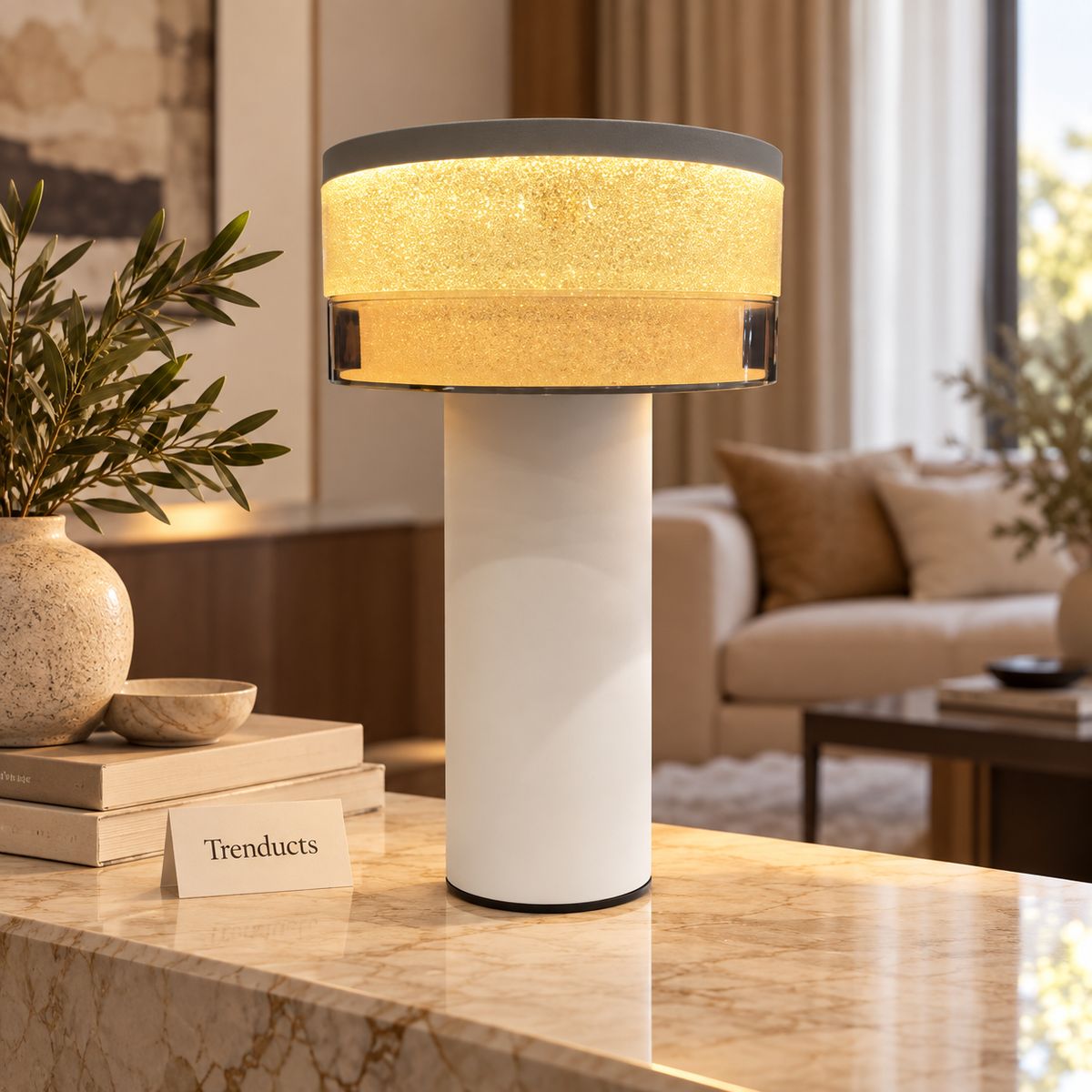 Minimalist Pedestal Decorative Table Lamp