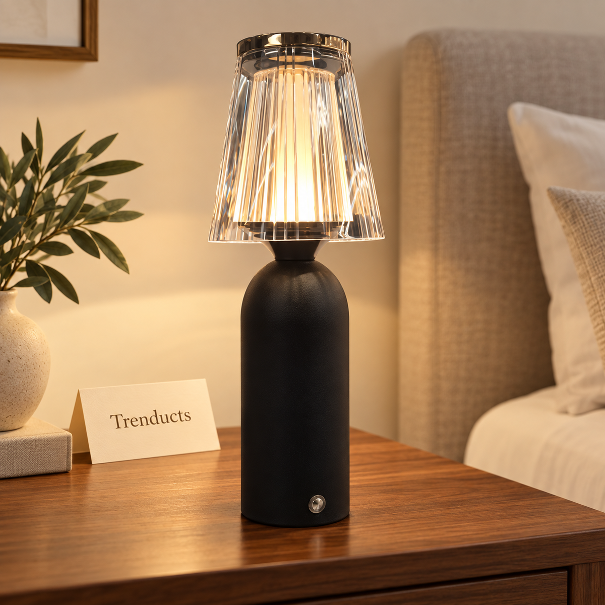 Pleated Shade Luxury Table Lamp