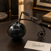 Bicycle Frame Black Decorative Globe
