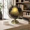 Classic Gold Pedestal World Globe