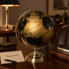 Classic Gold Pedestal World Globe