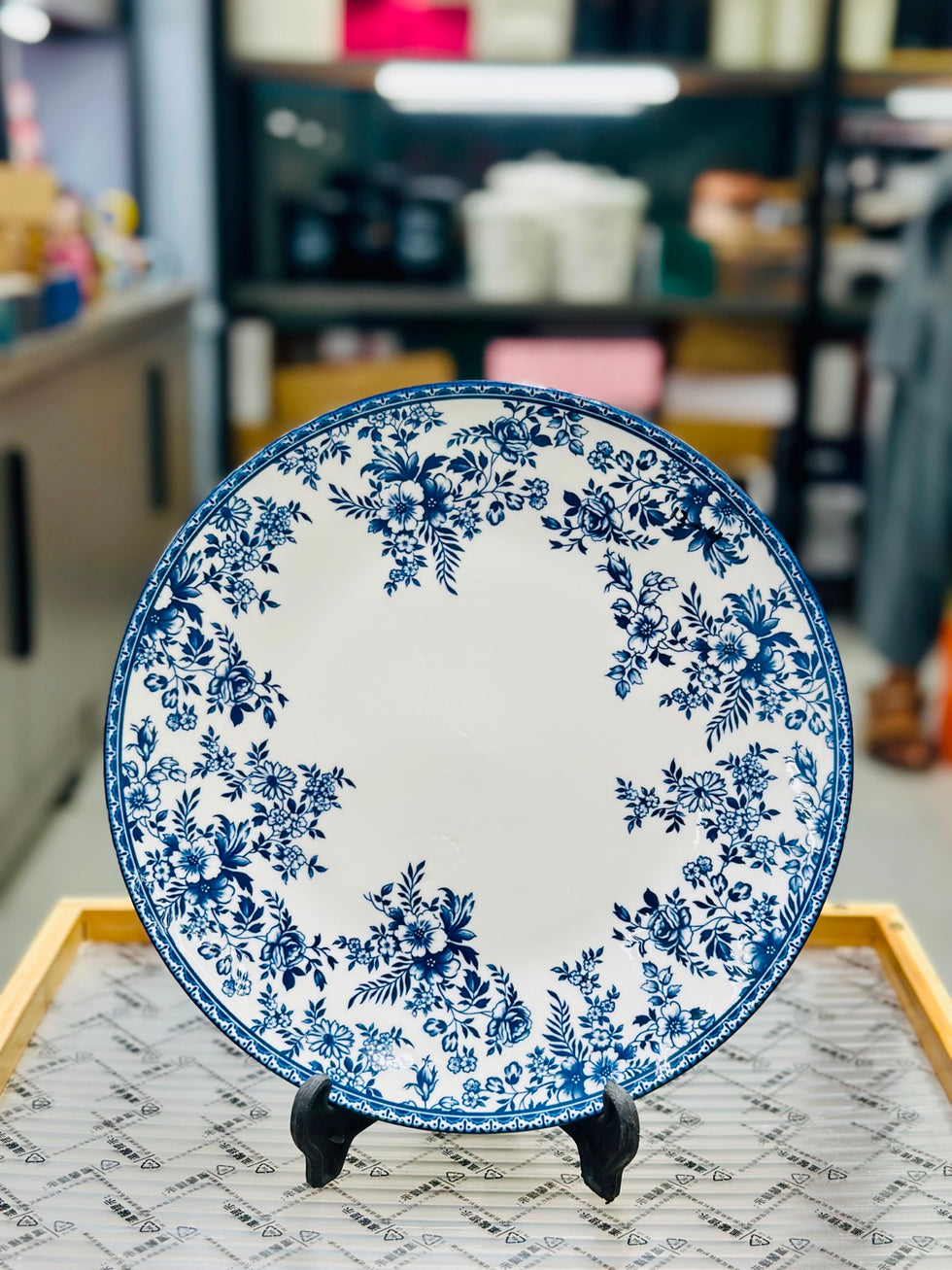 Turkish Retro Dinner Plate – 10 Inch
