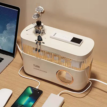 Cable Organizer Box for Desk with Stylish Design - Clarify.pk