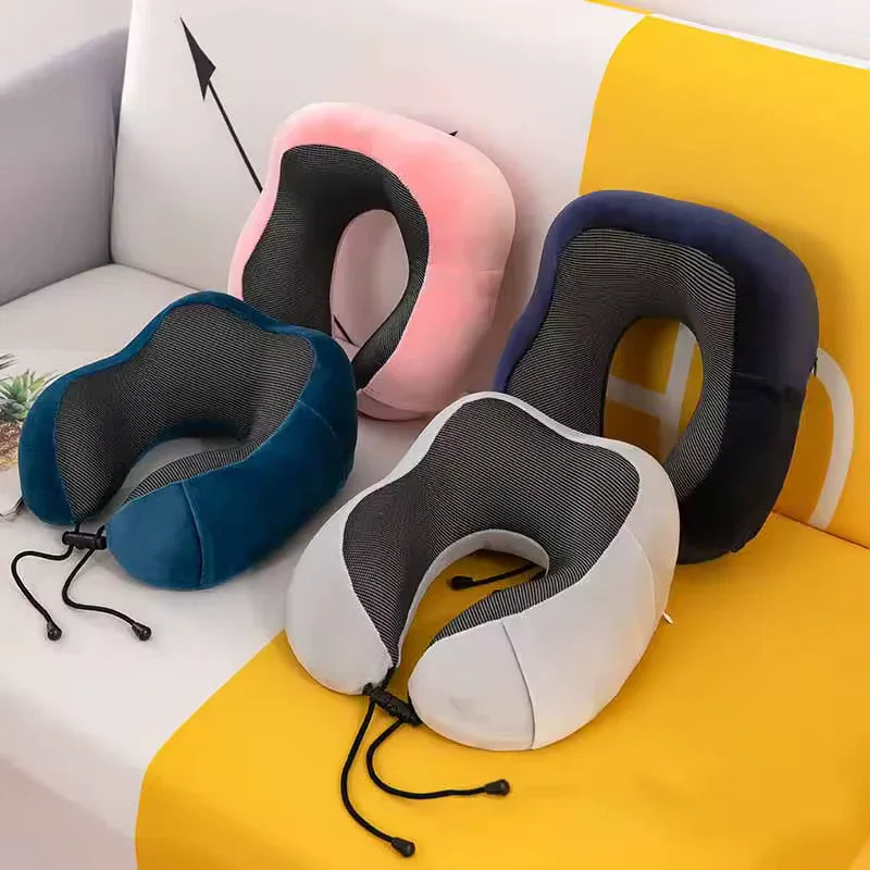 U Shaped Memory Foam Neck Pillow for Comfort