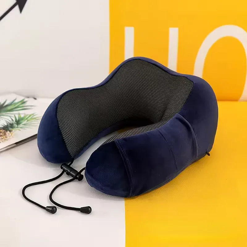 U Shaped Memory Foam Neck Pillow for Comfort - Clarify.pk