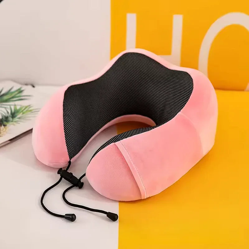 U Shaped Memory Foam Neck Pillow for Comfort
