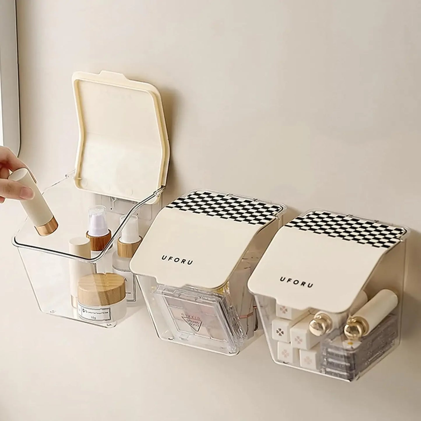 Wall Mounted Organizer for Cosmetics & Accessories - Clarify.pk