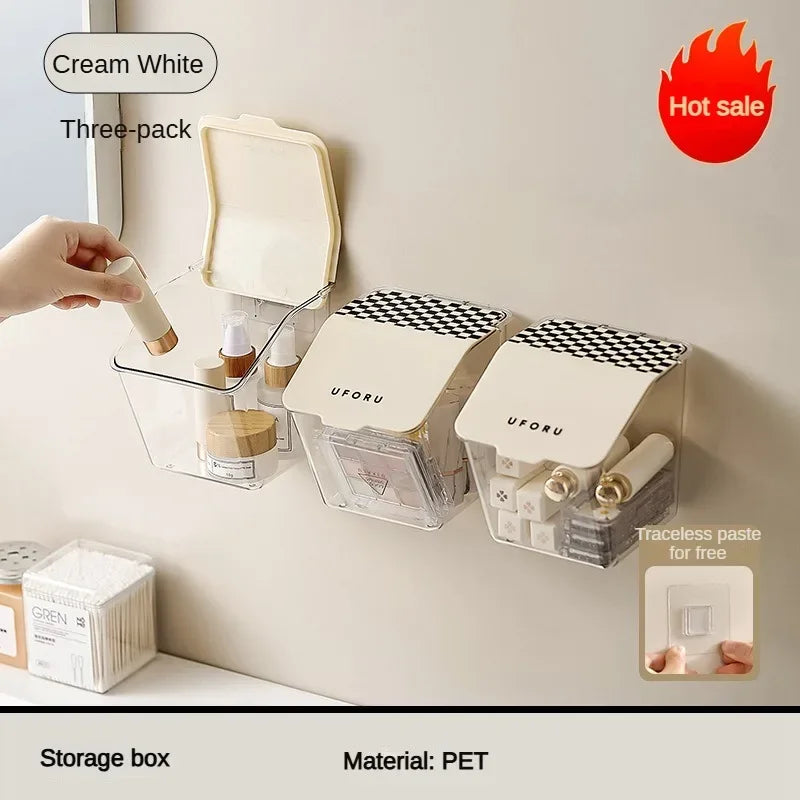 Wall Mounted Organizer for Cosmetics & Accessories