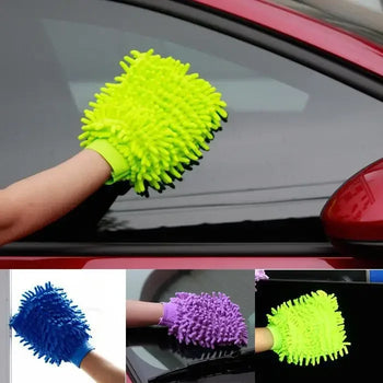Ultrafine Fiber Cleaning Gloves for Easy Dusting - Clarify.pk