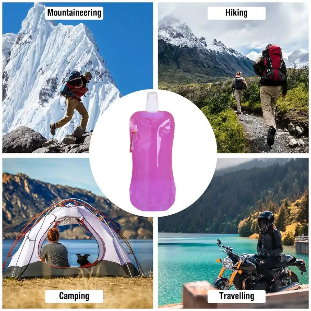Ultralight Foldable Water Container with Buckle - Clarify.pk