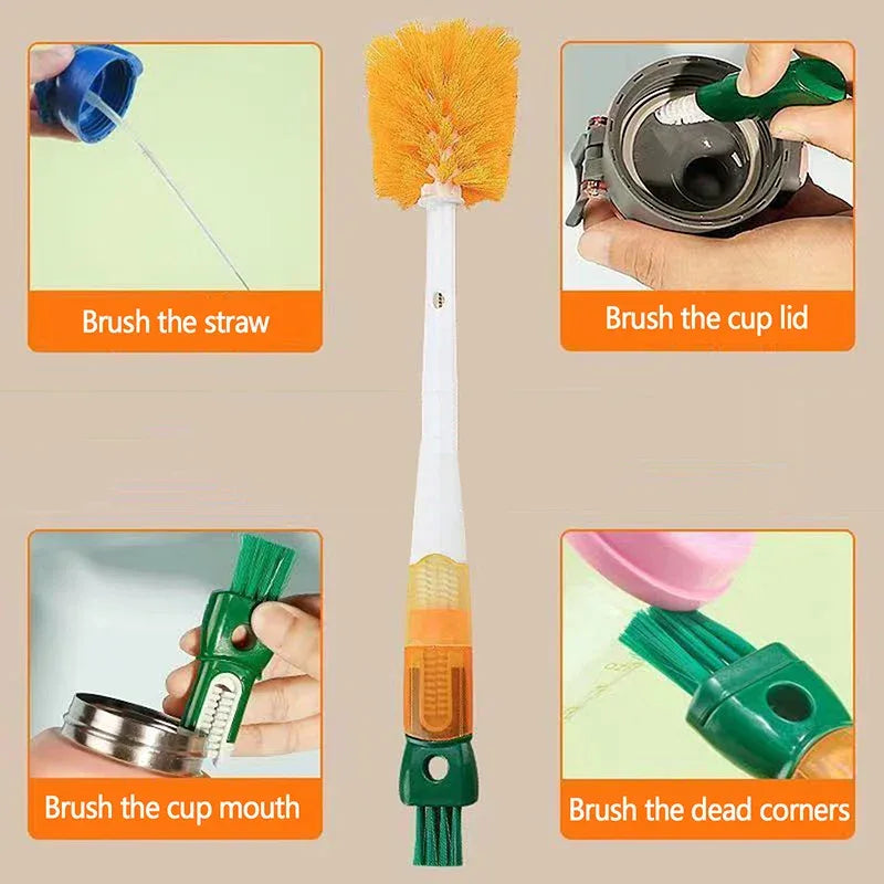 5 in 1 Bottle Cleaning Brush Kitchen Tool