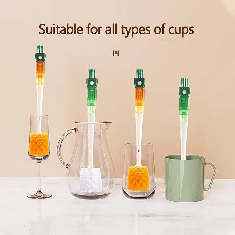 5 in 1 Bottle Cleaning Brush Kitchen Tool