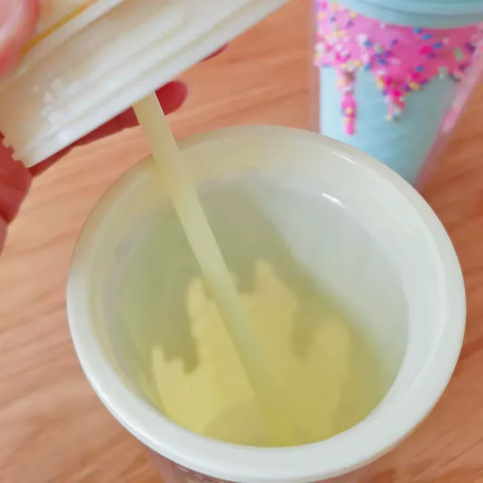 Unicorn Water Cup with Straw - Cute & Durable - Clarify.pk