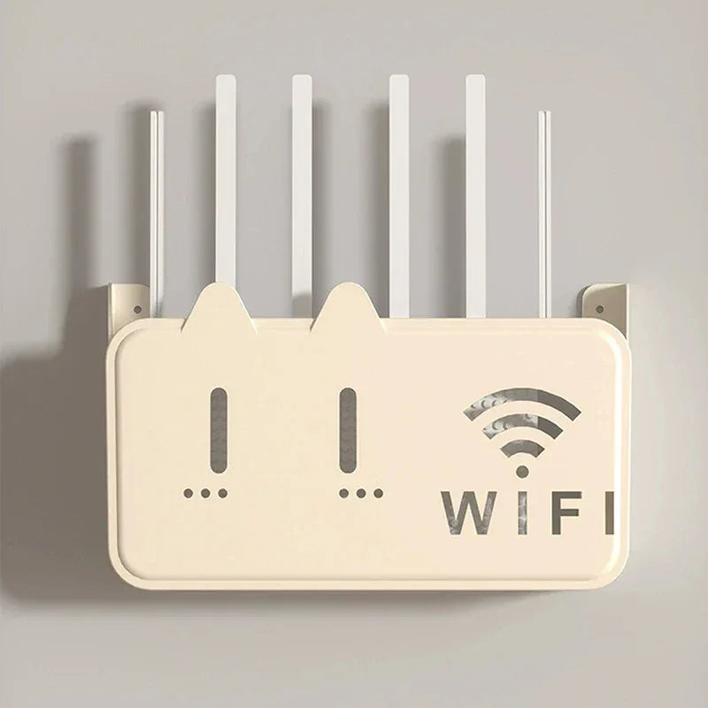 WiFi Router Shelf Organizer Wall Mount