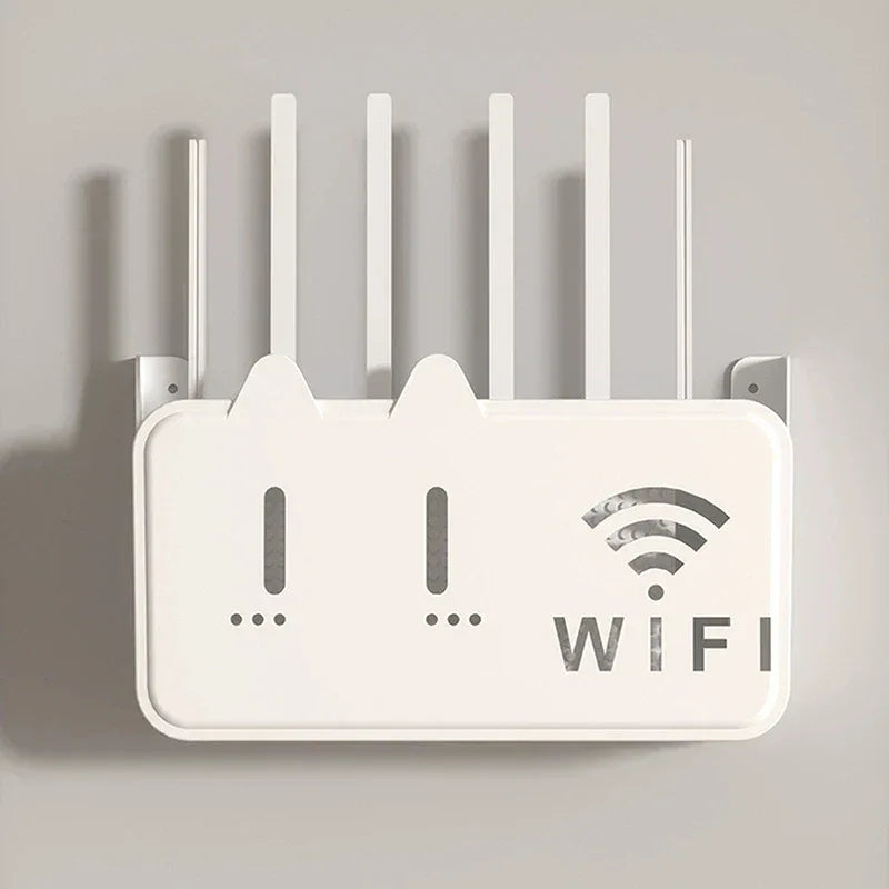 WiFi Router Shelf Organizer Wall Mount