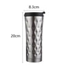 500ml Insulated Travel Mug Stainless Steel - Clarify.pk