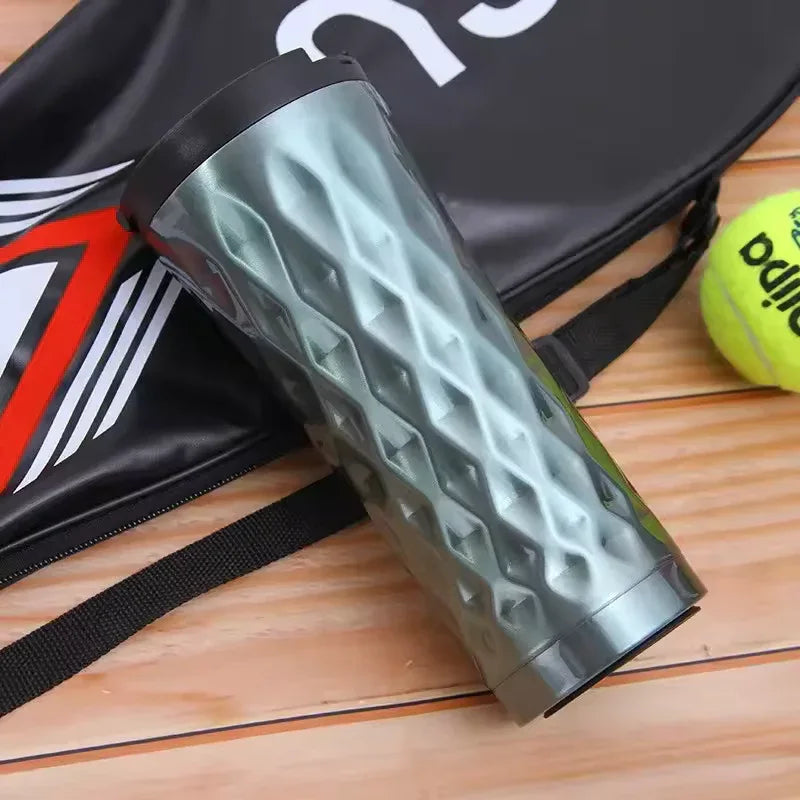 500ml Insulated Travel Mug Stainless Steel - Clarify.pk