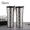 500ml Insulated Travel Mug Stainless Steel - Clarify.pk