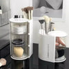 3 Layer Cosmetic Storage Box with Rotating Organizer - Clarify.pk