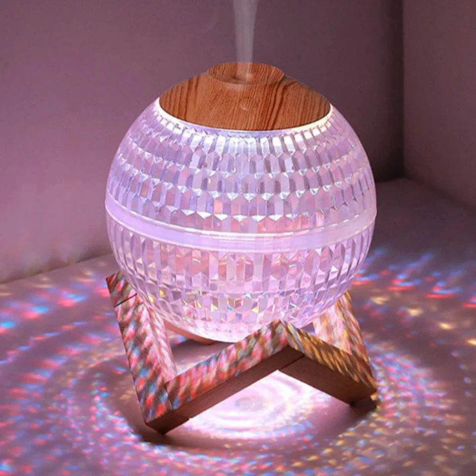 USB Portable Fragrance Diffuser with LED Lights - Clarify.pk