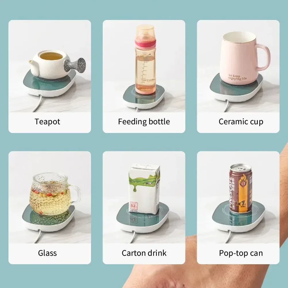 USB Powered Cup Heater with Power Indicator Light - Clarify.pk