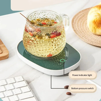 USB Powered Cup Heater with Power Indicator Light - Clarify.pk