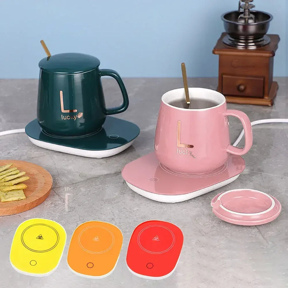 USB Powered Cup Heater with Power Indicator Light - Clarify.pk