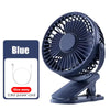 USB Rechargeable Clip-On Fan – Quiet & Long-Lasting - Clarify.pk