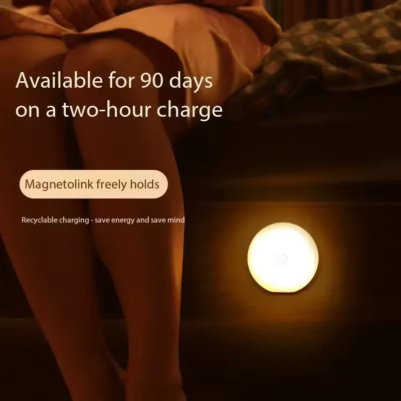 USB Rechargeable Closet Lamp with Soft Glow - Clarify.pk